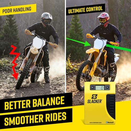 Motool Slacker Digital Suspension Tuner – Bluetooth Suspension Tuner for Dirt Bikes, Street & Adventure Bikes – Professional Digital Scale for Accurate Rider Sag Setup & Tuning - Thumbnail 6
