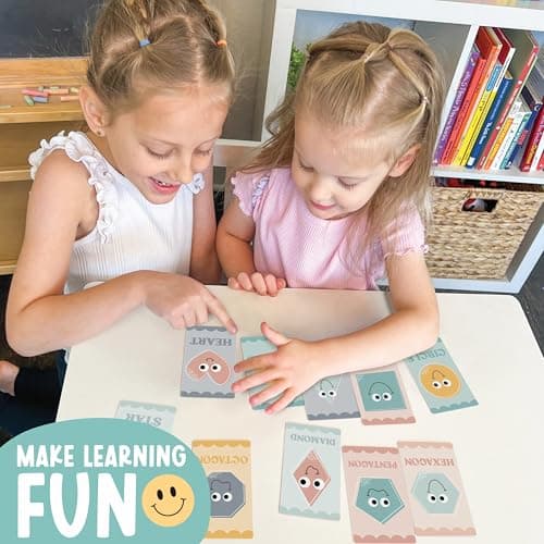 Hadley Designs Alphabet Flash Cards for Toddlers 1-3 - Preschool Learning Activities, Number Color Shapes & ABC Flash Cards for Toddlers 1-3, Daycare Essentials, Homeschool Supplies, Kids Easter Gifts - Thumbnail 6