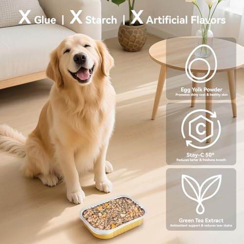 APL Freeze-Dried Dog Food, 1.4oz x 5 Pack | 77% Fresh Meat, 70% Chicken, 50% Crude Protein, Pumpkin & Superfood Recipe | Complete Meal for Travel, Mixing & Sharing - Thumbnail 3