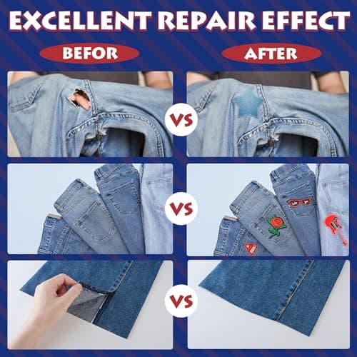 YAFLC Fabric Glue Permanent, Fabric Glue for Patch, Clear Fabrics Adhesive for Clothing Permanent Washable for All Cotton, Denim, Flannel, Polyester 2 x 75 ml - Thumbnail 6