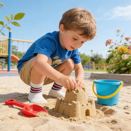 BISOUSOX Baby Grip Socks for Toddler Girls Boys 0-5T, Grippy Socks for Baby 6-12-18M, Non-Slip Walking Sock with Grips - Thumbnail 3