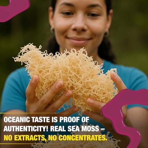 Biolore Elderberry Sea Moss Gel 8oz – Wildcrafted Seamoss, No Added Sugar, Vegan, Made in USA – Elderberry Sea Moss Jam & Superfood Spread - Thumbnail 5