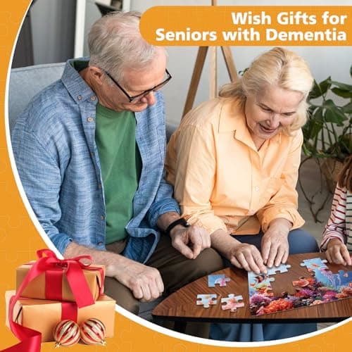 6 Pack 20 Large Piece Jigsaw Puzzles for Seniors with Dementia,Alzheimers Products for Elderly│Easy Memory Games, Cognitive Activities and Gifts for Patients in Nursing Homes(Landscape) - Thumbnail 6
