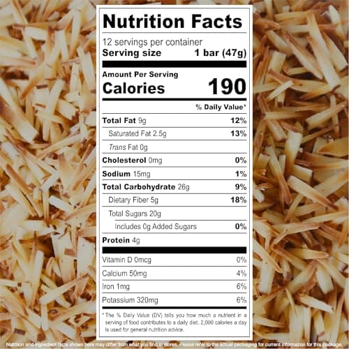 JONESBAR Organic Plant Based Protein Bars | Coconut Almond | Fruit & Nut Bar, Kosher, Gluten Free, Paleo Breakfast Bars, School Snacks, Vegan Snack & Healthy Snacks for Adults and Kids (12 Bars) - Thumbnail 2