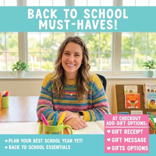Hadley Designs Large Teacher Desk Calendar 2026-2027 - Desktop Calendar 2026, 18-Month Desk Calendars for Home, Office & Classroom, Cute Classroom Must Haves, Back to School Teacher Gifts - Thumbnail 6