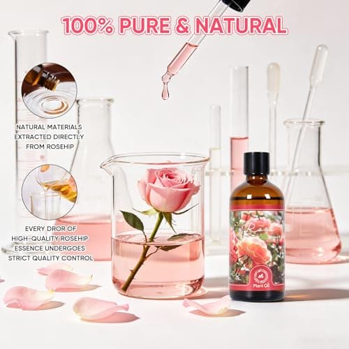 Essential Oil Rose 3.38 fl oz with Glass Dropper, Pure Fragrance Oils - Thumbnail 5