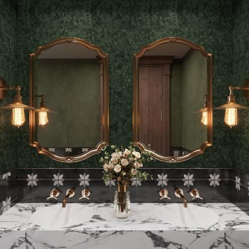 Abyssaly Dark Green Peel and Stick Wallpaper - 15.7" x 787.4" Modern Textured Embossed Wall Paper - Removable Self Adhesive Waterproof Contact Paper for Bathroom Bedroom Countertops Cabinet Home Decor - Thumbnail 4