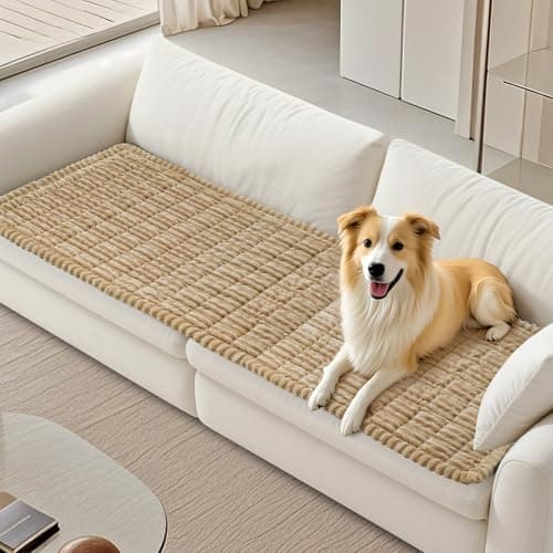 PIGLOG Pet Couch Cover Dogs Washable Couch Protector Non-Slip Dog Mat for Couches and Sofas Pet Friendly