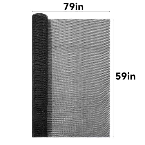 MABOZOO Breathable Mattress Underlay, Queen Size 3D Air Meshfiber Under Mattress Pad, RV Under Mattress Ventilationand for RV Bed Camper Boat (Queen, 80 * 60 in) - Thumbnail 2