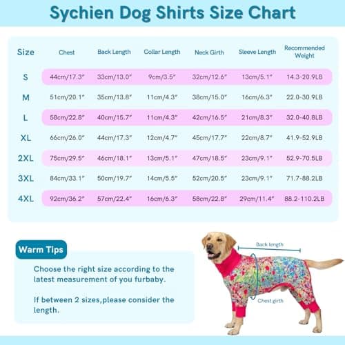 Sychien Dog Sun Shirt Breathable UPF 50+ UV Protection Summer Pet Apparel Quick Dry Lightweight Stretchy Soft Dogs Cooling Vest for Small Medium Large Dogs, Mesh Fabric, Mixed Color, M - Thumbnail 2