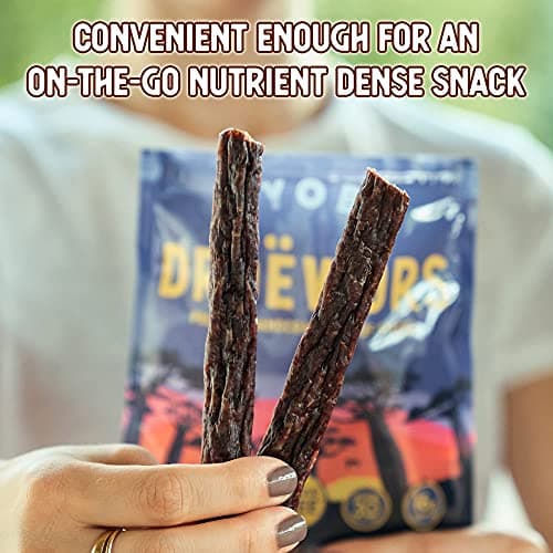 Ayoba Traditional Droewors Grass Fed Beef Paleo Sticks (4 Ounce, Pack of 1) - Keto Friendly, Air-Dried Beef Protein Snacks - Low Carb, Gluten Free, Nitrate Free, No Sugar, Meat Snacks - Thumbnail 5