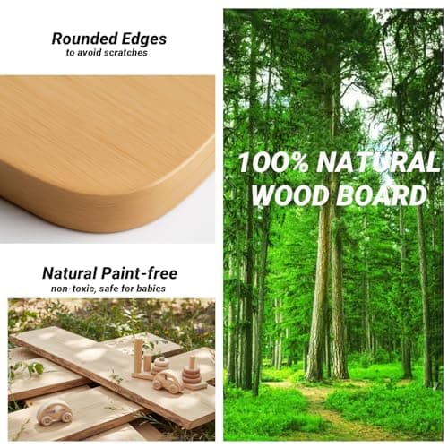 DegoCython Baby First Year Picture Frame - 2D Daisy Wooden 12-Month Photo Display, Newborn Nursery Decor Banner, Ideal Gift for Baby Shower & First Birthday - Thumbnail 6