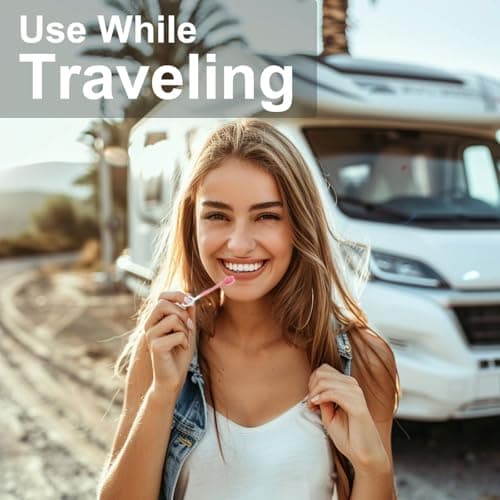 20Pack Mini Disposable Toothbrushes 5-in-1 Portable Pre-Pasted Travel Toothbrush with Toothpaste+Tongue Scraper+Floss+Pick Individually Wrapped Small Prepasted Travel Toothbrush for Kids Adult - Thumbnail 6