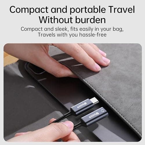 Biaze USB C to Lightning Audio Adapter, USB Type C Male to Lightning Female Headphone Converter, Compatible with iPhone 16/15 Full Series, iPad Pro, iPad Air 6/5/4,MacBook (usb c to lightning adapter) - Thumbnail 6