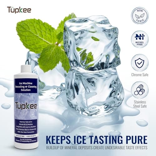 Tupkee Ice Machine Cleaner Nickel Safe - 16oz, Compatible for Affresh, Whirlpool 4396808, Manitowoc, Kitchenaid, Scotsman Ice Maker Cleaner Descaler - Pack of 4 - Thumbnail 6