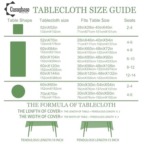 cusugbaso Floral Lemon Spring Tablecloth 52x70 Inches, Oblong Tablecloths Spring Decorations for Home, Floral Farmhouse Table Cloth Rectangle for Party, Home - Thumbnail 4