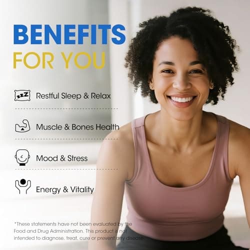 Magnesium Glycinate Capsules, Magnesium Bisglycinate 100% Chelated, Maximum Absorption, Gentle on Stomach, Small Easy to Swallow, Supports Restful Sleep, Muscle, Bone Health - Thumbnail 2