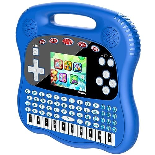 Kids Learning Tablet - 3.0" HD Color Screen Alphabet/Words//Math/Games/Music Preschool Interactive Educational Electronics for Boys and Girls - Image 1