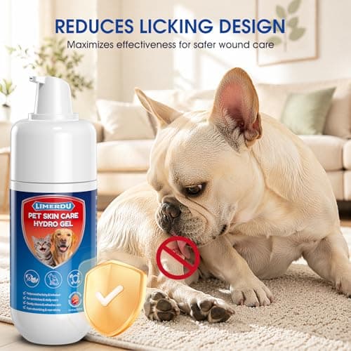 Dog Wound Care Hydrogel Spray, Hot Spot Treatment for Dogs, Healing Aid, Itch Relief, Skin Irritation, Skin Repair for Sores, Abrasions, Cuts, Fast-Absorbing & Gentle, Safe for Dog Cat Care, 3.4 oz - Thumbnail 4
