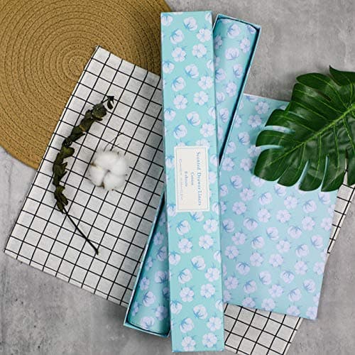 SCENTORINI Cotton Scented Drawer Liners, 6 Sheets Fragrant Paper Liners Non-Adhesive Paper Sheets for Home Closet, Dresser Drawers, Gift for Valentines Day Decor - Thumbnail 6