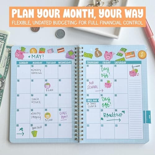 2026 Budget Planner and Monthly Bill Organizer - Budget Book and Financial Planner, Monthly Budgeting Planners and Tracker, Bill Planners and Expense Tracker Notebook for Budgets Binder - Thumbnail 5