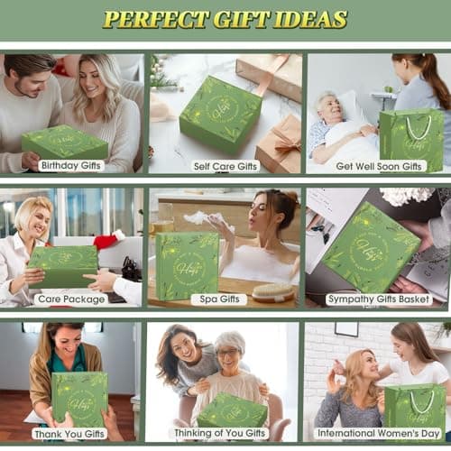 Birthday Gift Basket for Women, Self Care Package, Thinking of You and Get Well Soon Gifts Her, Best Friend, Sister, Mom - Thumbnail 6