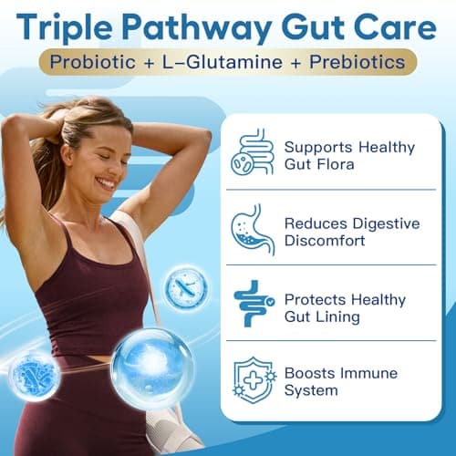 ZEBORA Multi Collagen Peptides Powder with Probiotic for Gut Health, Hydrolyzed Collagen with Digestive Enzymes, Prebiotics for Women, Support Digestive Health, Skin, Hair, Joints, Non-GMO,35 Servings - Thumbnail 3