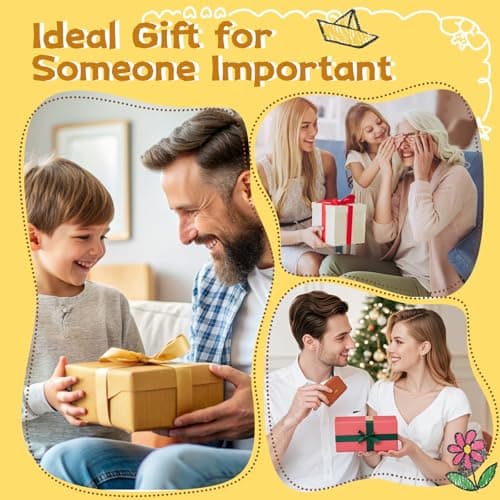 DAFURIET Birthday Valentine Gifts for Women Men: Mini Funny Positive Tiger Crochet Animal Gift for Coworkers, Boss, Dad, Teacher, Friend - Desk Home Decor & Emotional Inspirational Support - Thumbnail 6