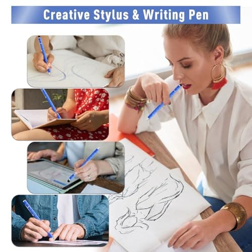 Gifts for Teens Fidget Pen, 2026 College Graduation Gift for Her Him Teens, Anniversary Birthday Gift for Men Him Husband, Father Day Gifts from Wife Daughter, Multifunction Pen for Cool Stuff Gadgets - Thumbnail 3