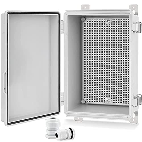Outdoor Electrical Junction Box 6x6x3.7 Inch Waterproof Project Enclosure IP66 Plastic Case - Image 1