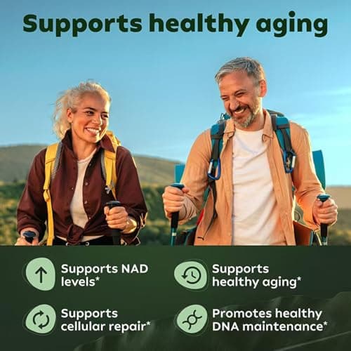 1PCSLumine Organics NAD+ Supplement for Energy Metabolism Support, Liposomal Capsules Containing Resveratrol,Nicotinamide Ribosidean & Quercetin,Alternative to NMN Supplement,Gluten-Free,Vegan (1PCS) - Thumbnail 4