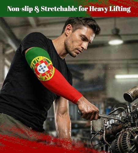 Aegend Arm Sleeves for Men Father's Day, Mundial 2026,Sports Canada Flag Arm Sleeves for Baseball Football Basketball,Youth & Adult Sizes,2Pairs - Thumbnail 6