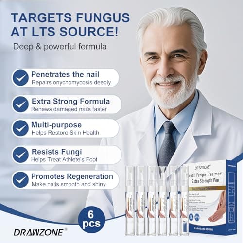 Toenail Fungi Treatment Extra Strength - Fungi Nail Pen, 25% Undecylenic Acid, Ingrown toenail treatment, Fungus nail treatment, yellow toenail, Damaged Nails foot fungus treatment extra strength - Thumbnail 6