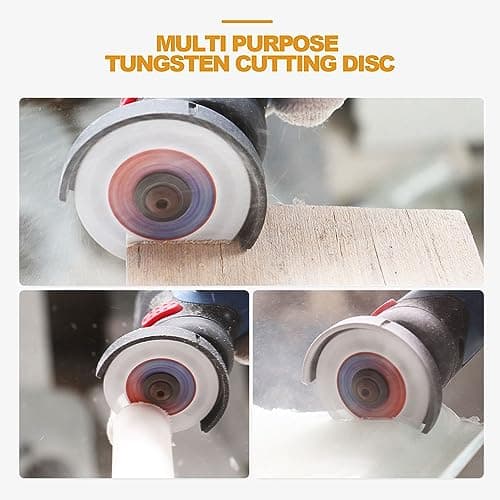 Carbide Multi Wheel 2inch - BRSCHNITT Wood Cutting Disc mini Angle Grinder 10mm Bore for Cutting Wood, Copper, Aluminum, Plastic and Soft Metal - Thumbnail 5