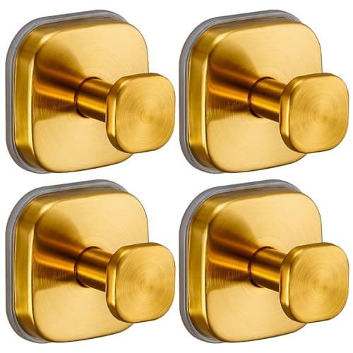 Supopular Suction Cup Hooks for Shower & Kitchen, 11LB Rustproof Towel Hook