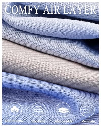 MISFAY Women Summer Maxi Dress 2026 Sundress Wrinkle-Free Casual Beach Long Dress Sleeveless V Neck Vacation Maxi Dresses with Pockets Dark Gray - Thumbnail 6