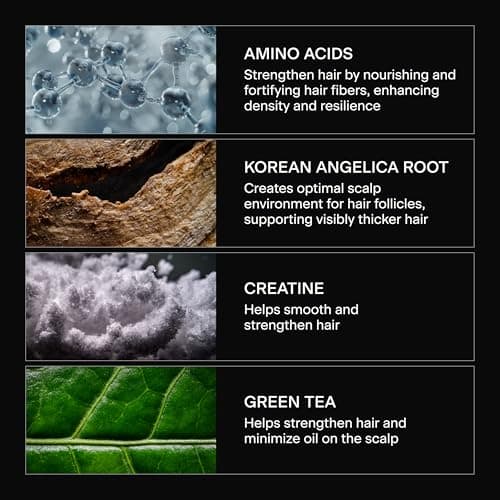 Caldera + Lab The Conditioner | Men’s Moisturizing Hair Conditioner, Hydrating & Nourishing for Soft, Shiny Hair, Dermatologically Tested - All Hair Types - Thumbnail 4