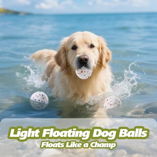 FOXMM E-TPU Dog Balls 3 Pack - Interactive Tennis Balls Alternative for Aggressive Chewers, Indestructible Chew Toys for Puppy Teething, Keep Dogs Busy, Suit for Large Medium Small Breed - Thumbnail 6