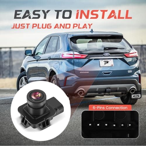 Ford Explorer Backup Camera OEM Kit, Compatible with 2011 2012 2013 2014 2015 Ford Explorer Back up Rear Camera Accessories Replacement OE Number BB5Z-19G490-A BB5Z19G490A EB5Z19G490 DB5Z19G490 - Thumbnail 6