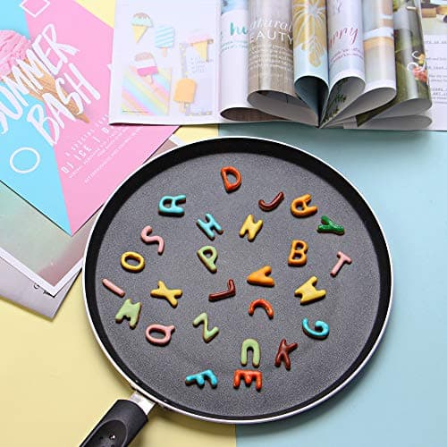 SurgeHai 26-Piece Small Alphabet Cutters Set (A - Z), Stainless Steel Decorating Tools Letters Fondant Cutters - Thumbnail 6