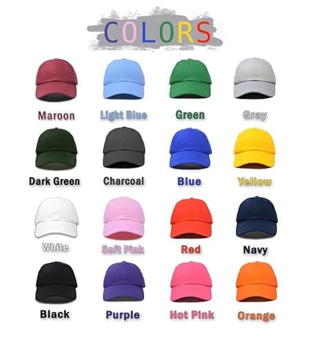 AfeilarSfltch Custom Baseball Cap with Your Text for Men Women, Custom Hat, Custom Hats Design Your Own Logo, Adjustable Custom Cap, Custom Ball Cap, Hats for Men, Customize Hat Multicolor - Thumbnail 4