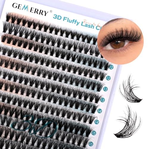 GEMERRY Lash Clusters 3D Effect (50P,10-18mm)