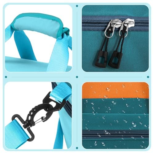 Woomada Kids Travel Duffle Bag With Shoe Compartment & Wet Pocket Perfect For School, Sports, Overnight Trips(green) - Thumbnail 6