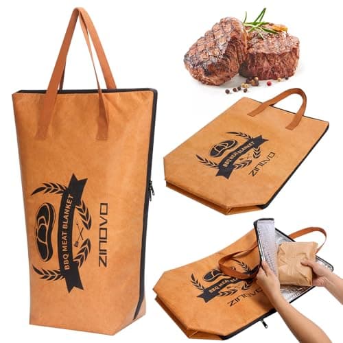 Zinovo Insulated Meat Resting Bag, 21" BBQ Resting Blanket