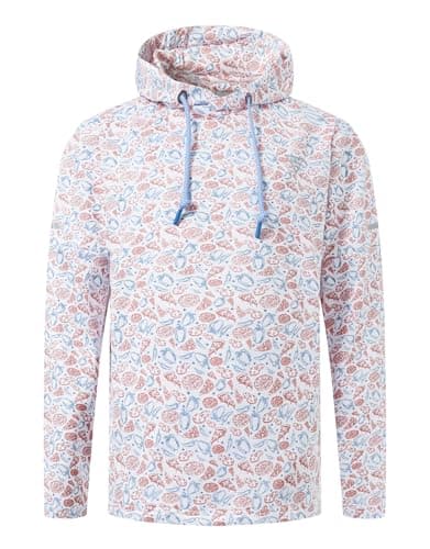 M MAELREG Sweatshirts Fleece Performance Dry Fit Stretch Print Pocket Athletic Casua Hoodies - Thumbnail 4