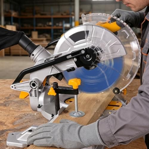 SawWorks 10 Inch 40T Circular Saw Blade ATB Carbide Tipped, Fine Finish Wood Cutting Saw Blade with 5/8" Arbor for Table Saws & Miter Saws - Thumbnail 3