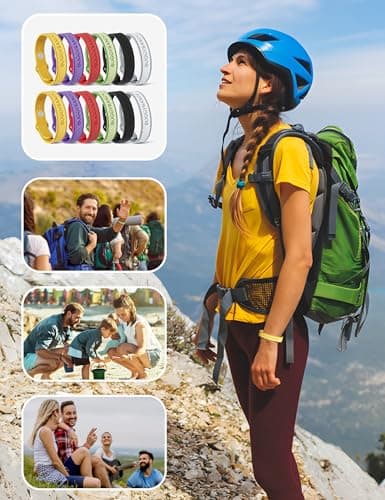 BuggyBands Mosquito Repellent Bracelets,18 Pack Silicone Mosquito Repellent Bands with DEET Free, Natural & Waterproof Bug Wristbands for Kids and Adults, Outdoor Traveling Protection - Thumbnail 6