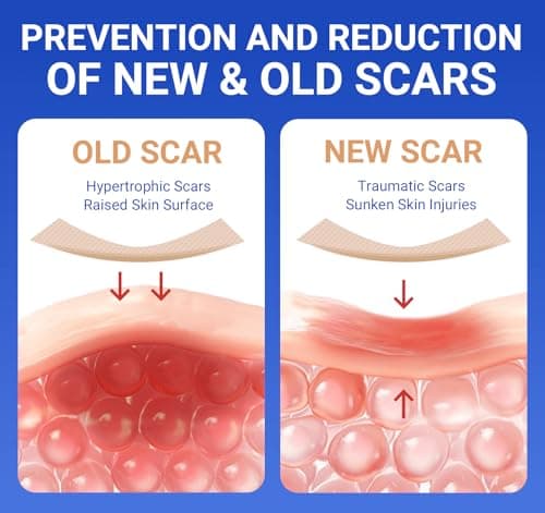 Silicone Scar Sheets Surgical Tape (1.6”x120” Roll) Face Patches Acne Treatment C Section Strips, Skin-Sensitive Medical Grade Healing Scar Bandages Pads for Keloid, Stretch and Tummy Tuck Recovery - Thumbnail 4