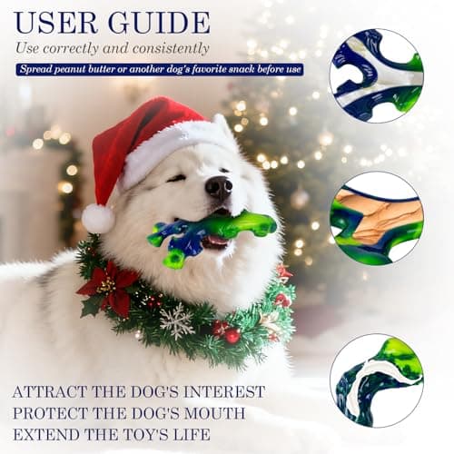 Frienhund 9-Pack Durable Dog Toys for Large Dogs: Durable Chew Toys for Large Breed, Indestructible Dog Toy for Aggressive Chewers, Dog, A for Furry Friends - Thumbnail 2