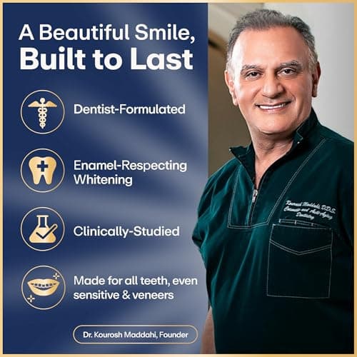 Lumineux Teeth Whitening Strips - 21 Treatments (3 Months) - Peroxide Free - Enamel Safe for Whiter Teeth - Whitening Without The Sensitivity - Dentist Formulated - Sensitivity - Thumbnail 4